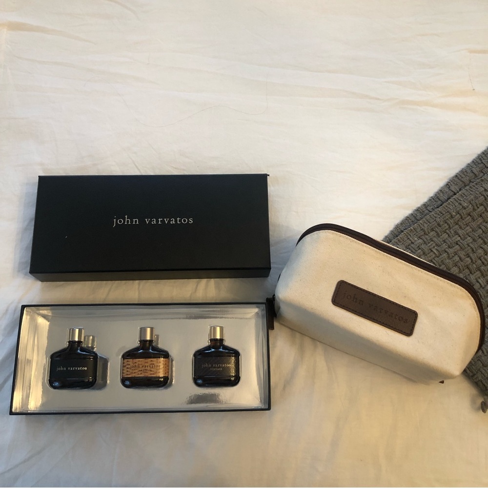 John Varvatos mini set with Bag